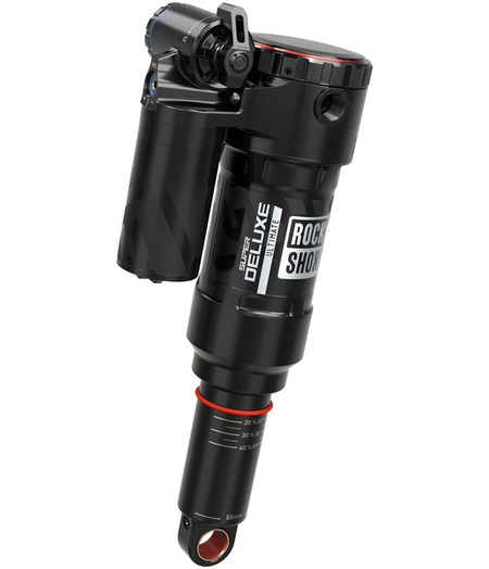 RockShox Super Deluxe Ultimate RC2T Rear Shock - 205 x 60mm Trunnion, LinearAir, 2 Tokens, Reb/Low Comp, 320 lbs Lockout force