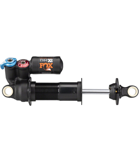 Fox Suspension 2022 DHX2 Factory Rear Shock - Metric, 210 x 55 mm, 2-Position Lever, Hard Chrome Coat