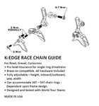 K-Edge ROAD Chain Guide for 1x Single RACE
