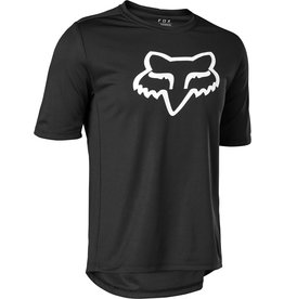 FOX Racing Apparel Youth Ranger Short Sleeve Jersey Black