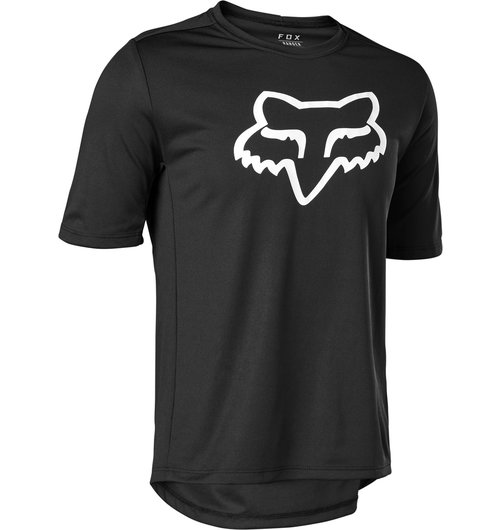 FOX Racing Apparel Youth Ranger Short Sleeve Jersey Black