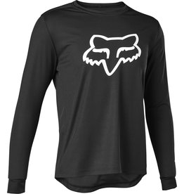 FOX Racing Apparel Youth Ranger Long Sleeve Jersey Black