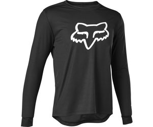 Youth Ranger Long Sleeve Jersey Black
