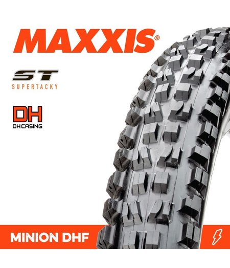Maxxis Minion DHF - 26 x 2.50 DH ST Wire 60x2TPI E-25
