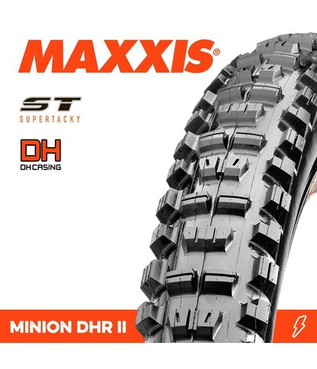 Maxxis Minion DHR II - 26 x 2.40 DH ST Wire 60x2TPI