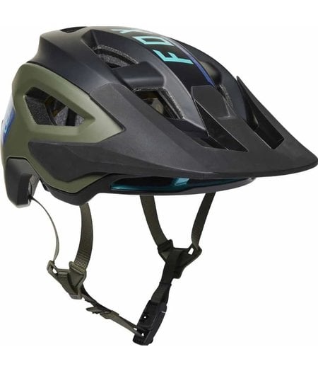 FOX Racing Apparel Speedframe Pro Blocked Helmet Army