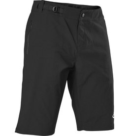 FOX Racing Apparel Mens Ranger Shorts with Liner Black
