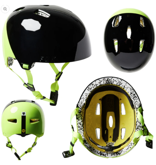 FOX Racing Apparel Flight Pro Helmet PRPUS Blk/Ylw