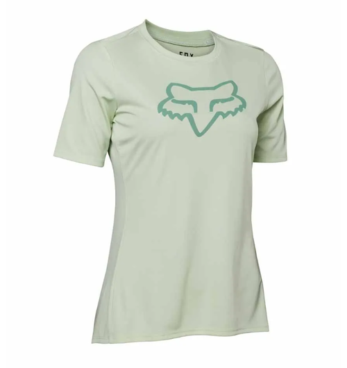 FOX Racing Apparel Womens Ranger Foxhead Short Sleeve Jersey Acid Green