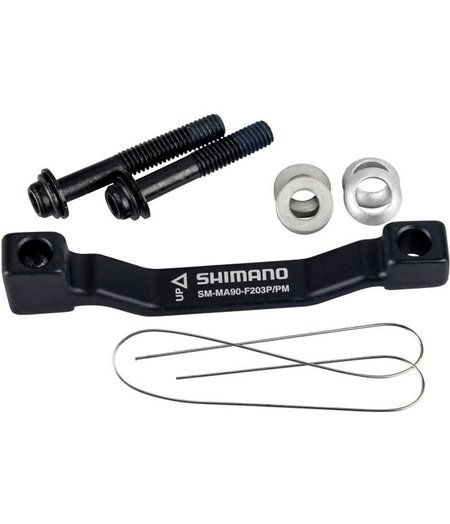 Shimano SM-MA90-F203-PPM Adapter 203mm Caliper: Post Mount: Post 180mm