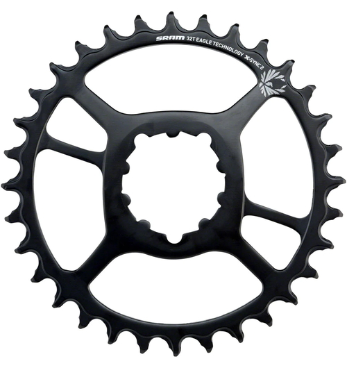 SRAM X-Sync 2 Eagle Steel Direct Mount Chainring 34T 6mm Offset
