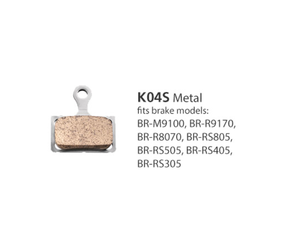 BR-R9170 Metal Pads & Spring K04S also BR-M9100
