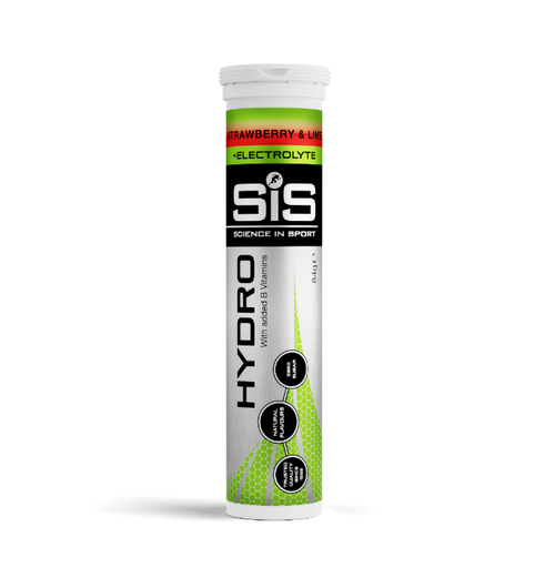 SiS GO Hydro Tablets 20 x 4gm Strawberry Lime