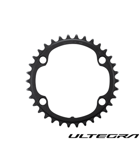 Shimano Ultegra FC-R8100 12-Speed Chainring - 34t, Asymmetric 110 BCD, Black