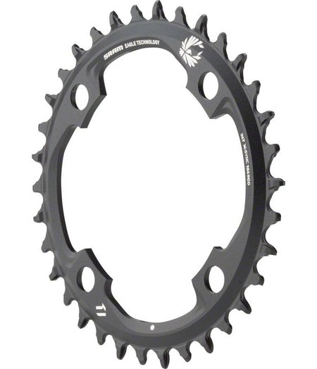 SRAM Chain Ring X-Sync 2 34 Tooth 104 BCD Alloy 1x12 speed Black