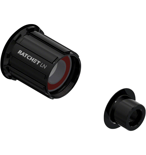 DT Swiss Ratchet LN Freehub Body - Shimano HG 11 MTN/Road, Standard, Aluminum, Sealed Bearing, Kit w/ End Cap, 12 x 142/148