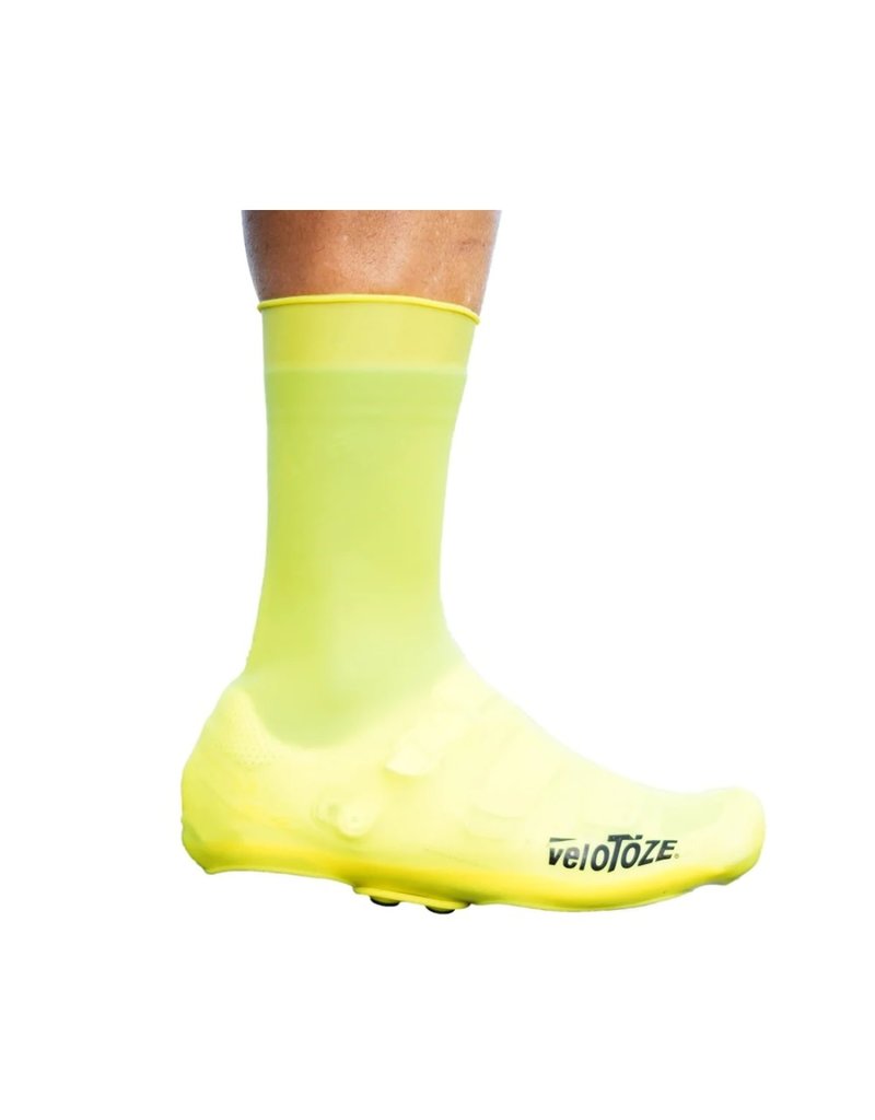 Velotoze Shoe Cover Tall Yellow M Mornington & Berwick Cycles