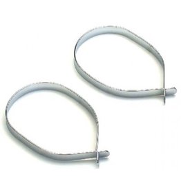 TROUSER BAND Steel, Chrome Plated (Pair)