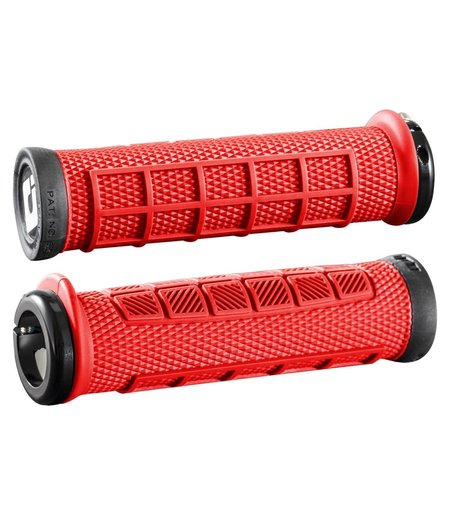 ODI Elite PRO Lock On MTB Grips V2.1 135mm Red/Black