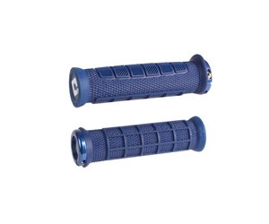 Elite PRO Lock On MTB Grips V2.1 135mm Navy Blue/Blue