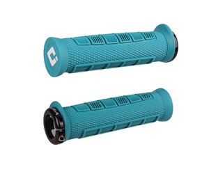 Elite PRO Lock On MTB Grips V2.1 135mm Turquise Yeti Edition