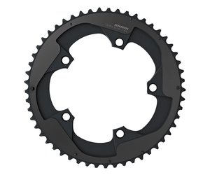 CHAIN RING RED 22 B2 53 TOOTH YAW 11 SPEED 130 BCD BLACK 2 PIN