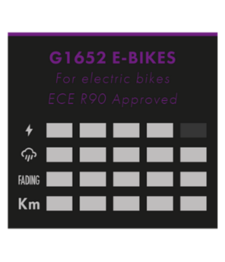 Galfer FD455 Brake Pads (G1652 E-Bike Compound) Avid Code R (2011-), SRAM Code R, RSC, Guide RE - Pair