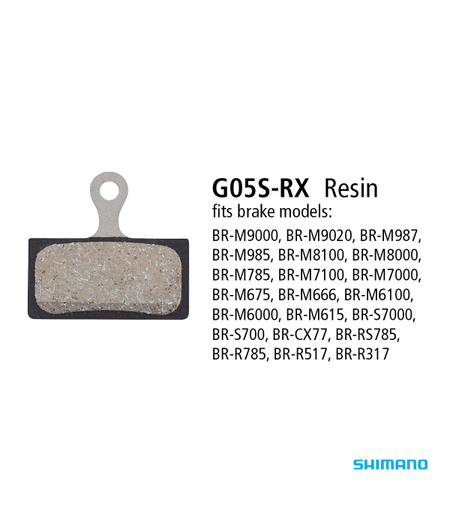 Shimano BR-M7000 Resin Pads & Spring G05S-RX