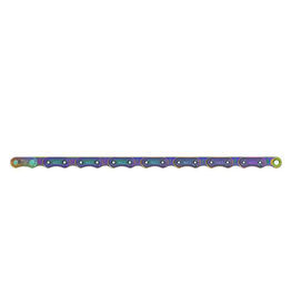 SRAM RED D1 12-Speed Chain Hollowpin w/Powerlock Rainbow (120 Link)