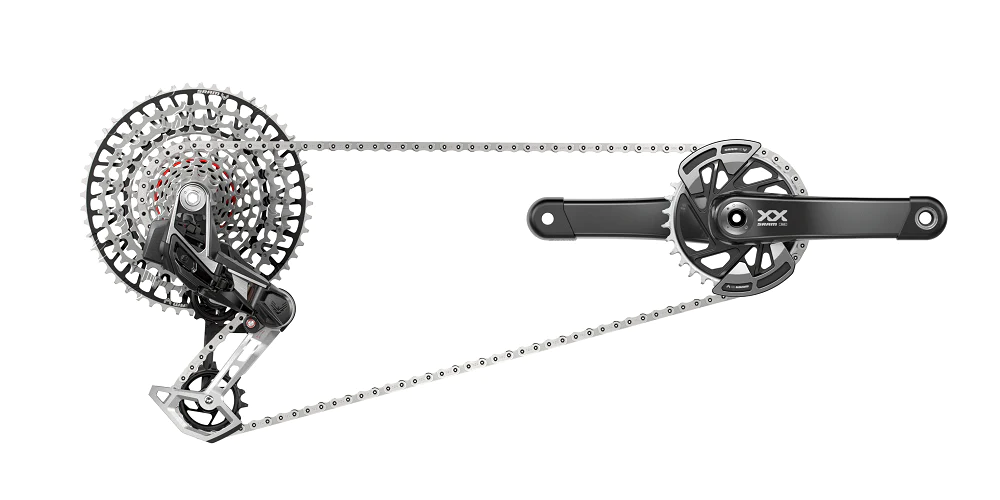 SRAM XX T-Type Eagle Transmission AXS Groupset w/170mm Cranks