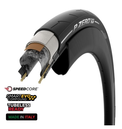 Pirelli *New* P Zero Race TLR Tyre Black