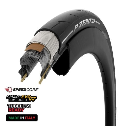 Pirelli P Zero Race TLR Road Tyre Black
