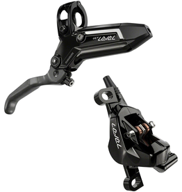 SRAM Disc Brake Level Ultimate Stealth 2 Piston - Carbon Lever, Titanium Hardware, Post Mount