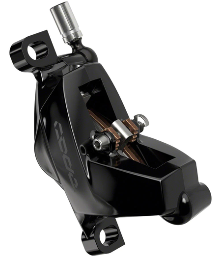 SRAM Disc Brake Code Silver Stealth 4 Piston - Aluminum Lever, Stainless Hardware, Post Mount