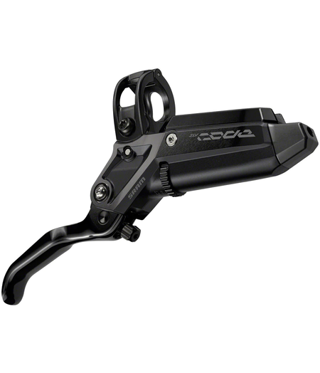 SRAM Disc Brake Code Silver Stealth 4 Piston - Aluminum Lever, Stainless Hardware, Post Mount