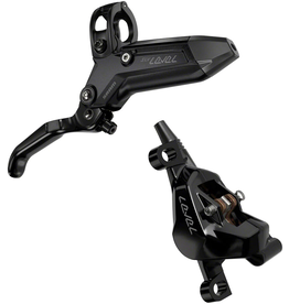 SRAM Disc Brake Level Silver Stealth 2 Piston -  Aluminum Lever, Stainless Hardware, Post Mount