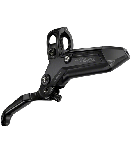 SRAM Disc Brake Level Silver Stealth 2 Piston -  Aluminum Lever, Stainless Hardware, Post Mount