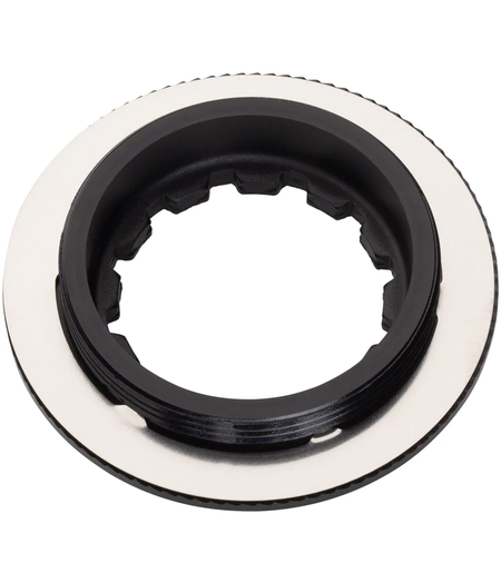 Shimano SM-RT81 Disc Brake Rotor Lock Ring & Washer (Black) Internal Serration