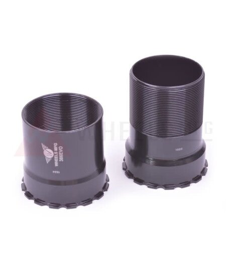 Wheels Manufacturing Bottom Bracket 386EVO ABEC-3 BB for 29mm SRAM DUB Compatible Cranks - Black