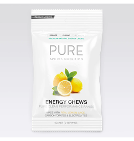 Pure Energy Chews Lemon Flavour - 60g sachet (2 serves)