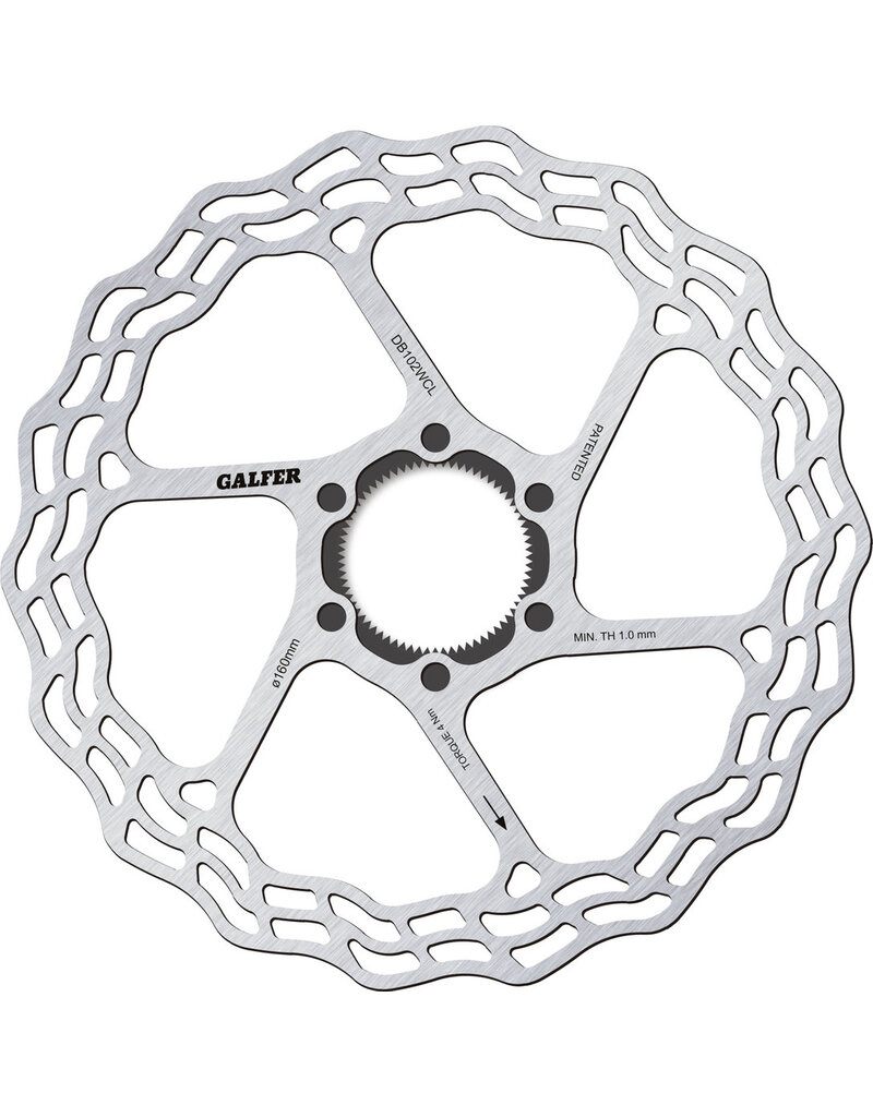 Fixed Disc Wave Centre Lock Rotor Mornington & Berwick Cycles