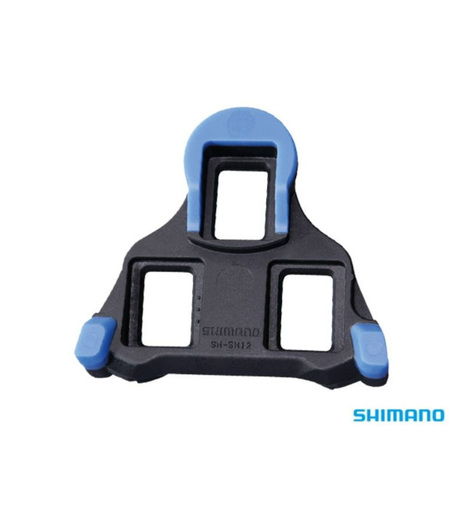 Shimano SM-SH12 SPD-SL Cleat Set Front Center Pivot - Blue