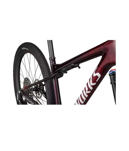 Specialized S-Works Epic World Cup Gloss Red Tint / Flake Silver Granite / Metallic White Silver