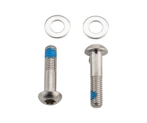 Bracket Mounting Bolts Titanium T25 37mm 2 Piece Flat Mount