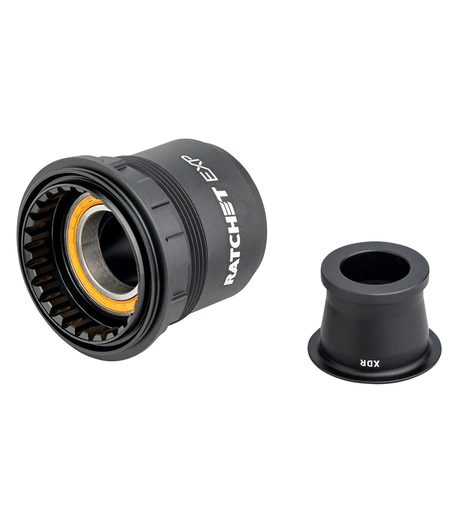 DT Swiss Ratchet EXP Freehub Body, Ceramic Bearings - SRAM XDR, Standard, Aluminum, Kit w/ End Cap, 12 x 142 mm