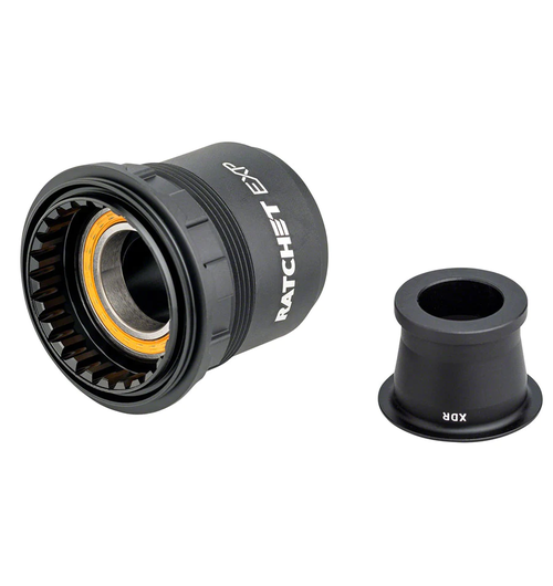 DT Swiss Ratchet EXP Freehub Body, Ceramic Bearings - SRAM XDR, Standard, Aluminum, Kit w/ End Cap, 12 x 142 mm
