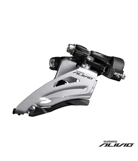Shimano FD-M3120-M Front Derailleur Alivio 2x9 Speed Mid Clamp for 36T CS Angle : 64-69 CL : 48.8mm