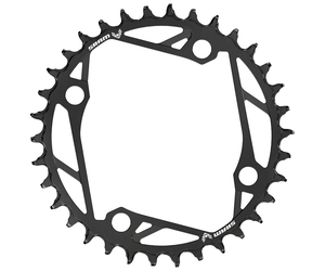 Chain Ring T-Type 104 BCD Steel Black