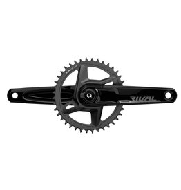 SRAM Rival 1x AXS D1 Quarq Road Power Meter DUB Wide Crankset, 12-Speed, 8-Bolt Direct Mount, 40T