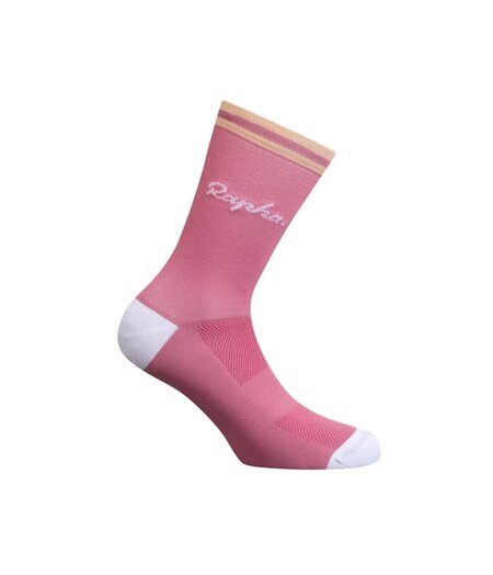 Rapha Logo Socks Dusty Pink / White